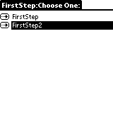 FirstStep selection