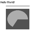 HelloWorld2 MIDlet part2 (4 gray color)