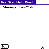 HelloWorld MIDlet part3
